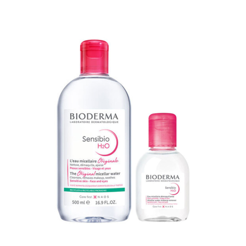 Bioderma Sensibio H2O 500ml + Sensibio H20 100 ml SET - Bioderma