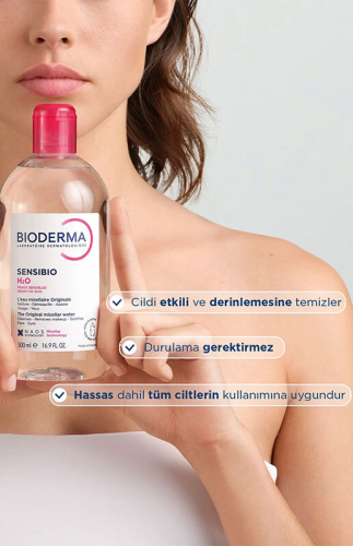 Bioderma Sensibio H2O İkili Set 500 ml + 500 ml - 5
