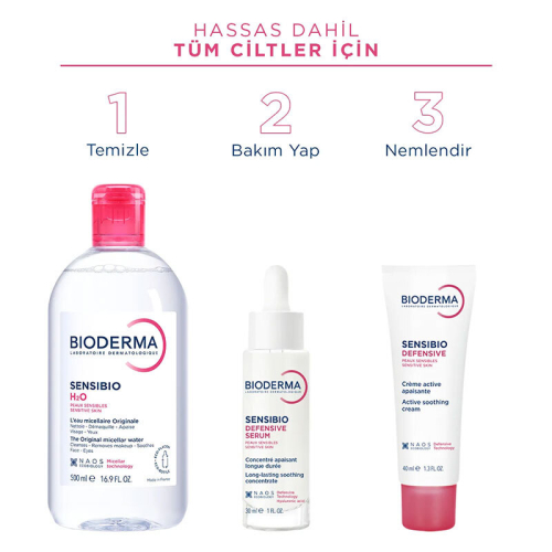Bioderma Sensibio H2O İkili Set 500 ml + 500 ml - 6