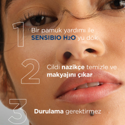 Bioderma Sensibio H2O Yüz ve Makyaj Temizleme Suyu 100 ml - 4