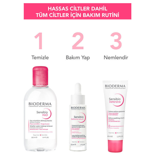 Bioderma Sensibio H2O Yüz ve Makyaj Temizleme Suyu 250 ml - 6