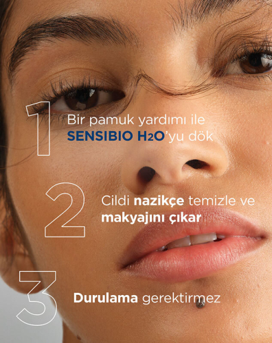 Bioderma Sensibio H2O Yüz ve Makyaj Temizleme Suyu 250 ml - 4