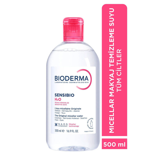 Bioderma Sensibio H2O Yüz ve Makyaj Temizleme Suyu 500 ml - 2