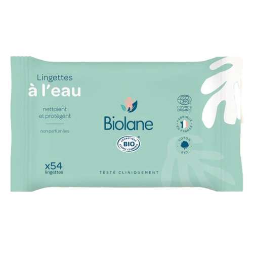 Biolane Organik Su Bazlı Mendiller 54 Adet - 1