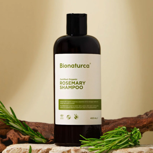 Bionaturca Organik Sertifikalı Dökülme Karşıtı Biberiye Şampuanı 400 ml - 2