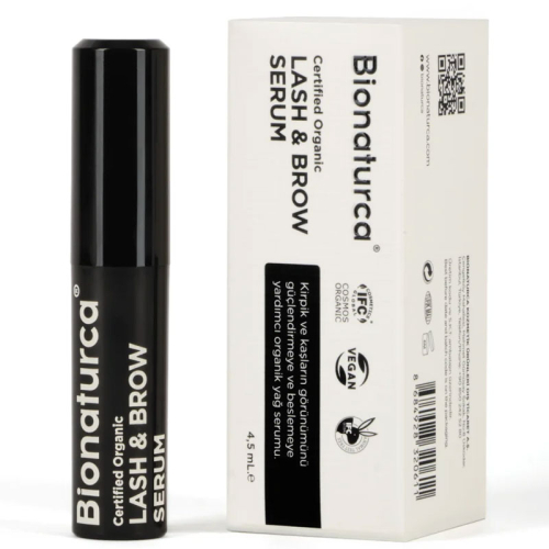 Bionaturca Organik Sertifikalı Kirpik ve Kaş Bakım Serumu 4.5 ml - Bionaturca