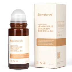 Bionaturca Organik Sertifikalı Limon Otu ve Sardunya Deo Roll-On 50 ml - 2