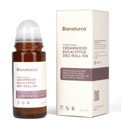 Bionaturca Organik Sertifikalı Sedir Ağacı ve Okaliptüs Deo Roll-On 50 ml - 2