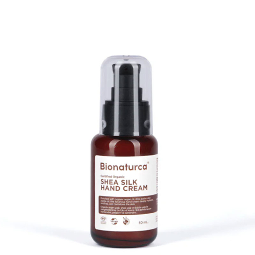 Bionaturca Organik Sertifikalı Shea Yağlı İpeksi El Kremi 50 ml - Bionaturca
