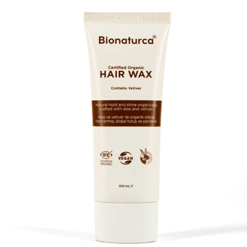 Bionaturca Organik Sertifikalı Vetiverli Saç Şekillendirici Bitkisel Wax 100 ml - Bionaturca