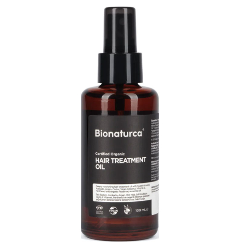 Bionaturca Organik Sertifikalı Yıpranma Karşıtı Saç Bakım Yağı 100 ml - Bionaturca