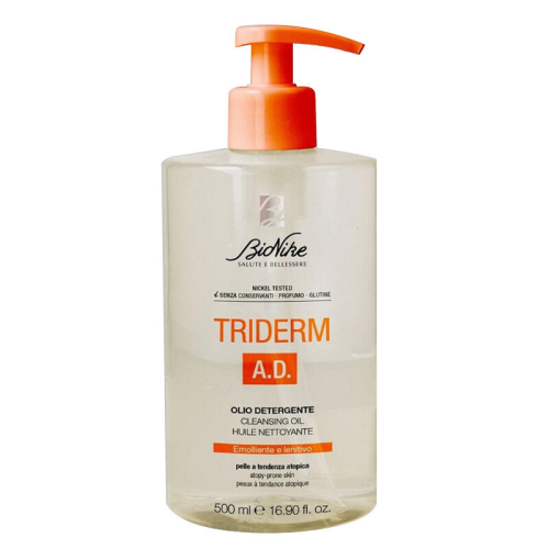 Bionike Triderm A.D. Cleansing Oil 500 ml - BioNike