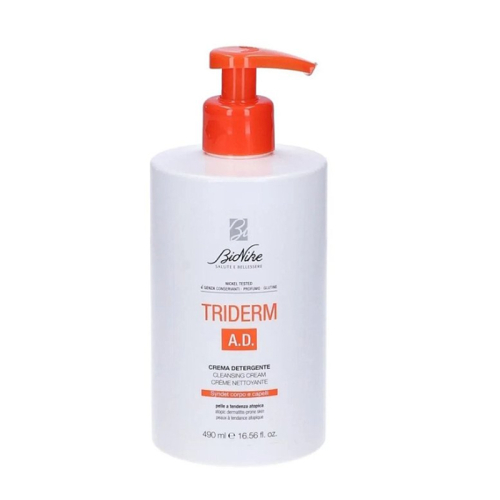 BioNike Triderm A.D. Saç ve Vücut Temizleyici Krem 490 ml - BioNike