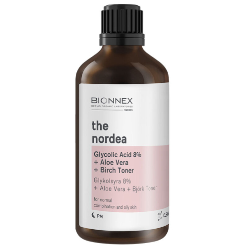 Bionnex The Nordea Glycolic Acid %8 + Aloe Vera + Birch Toner 100 ml - Bionnex