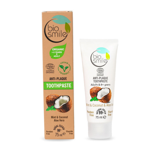 BioSmile Organik Sertifikalı Anti Plak Diş Macunu 75 ml - BioSmile