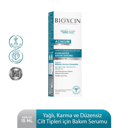 Bioxcin Acnium Konsantre Bakım Serumu 15 ml - 2