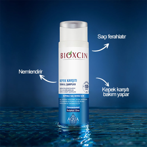 Bioxcin Aqua Thermal Kepek Karşıtı Şampuan 300 ml - 6