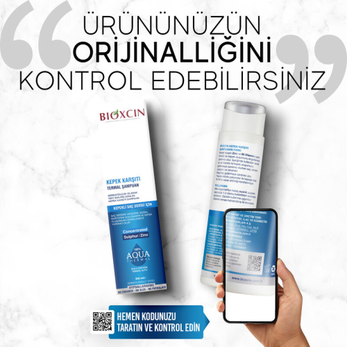 Bioxcin Aqua Thermal Kepek Karşıtı Şampuan 300 ml - 10
