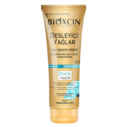 Bioxcin Besleyici Yağlar Saç Bakım Kremi (Kuru ve Yıpranmış Saçlar) 250 ml - Bioxcin