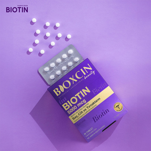 Bioxcin Biotin 5000 mcg Takviye Edici Gıda 30 Tablet - 2