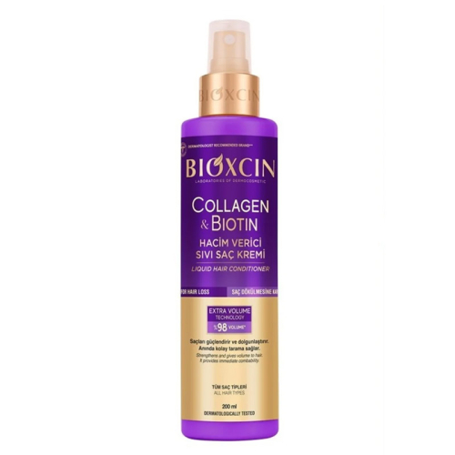 Bioxcin Collagen Biotin Hacim Verici Sıvı Saç Kremi 200 ml - Bioxcin