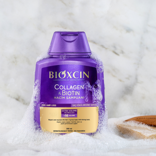 Bioxcin Collagen Biotin Saç Dökülmesine Karşı Şampuan 300 ml- 3 al 2 öde - 4
