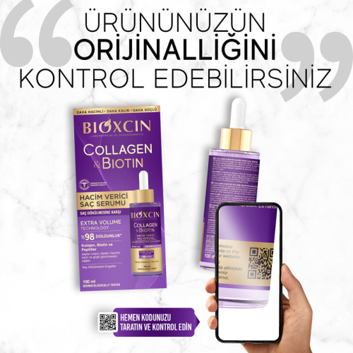 Bioxcin Collagen Biotin Saç Serumu 100 ml - 11