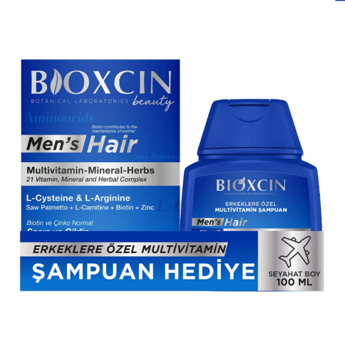 Bioxcin Erkeklere Özel Multivitamin SET - Şampuan HEDİYE - Bioxcin