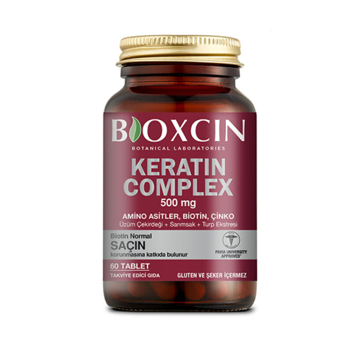 Bioxcin Forte Keratin Complex Tablet Takviye Edici Gıda 60 Tablet - Bioxcin