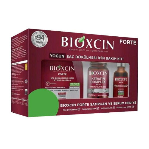 Bioxcin Forte Yoğun Saç Dökülmesi İçin Bakım Kiti - Bioxcin