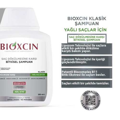 Bioxcin Genesis 3 Al 2 Öde Yağlı Saçlar İçin Şampuan - 3