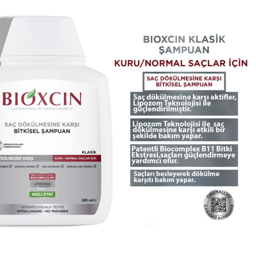 Bioxcin Genesis Kuru ve Normal Saçlar için Şampuan 300 ml + 100 ml Şampuan HEDİYE - 4