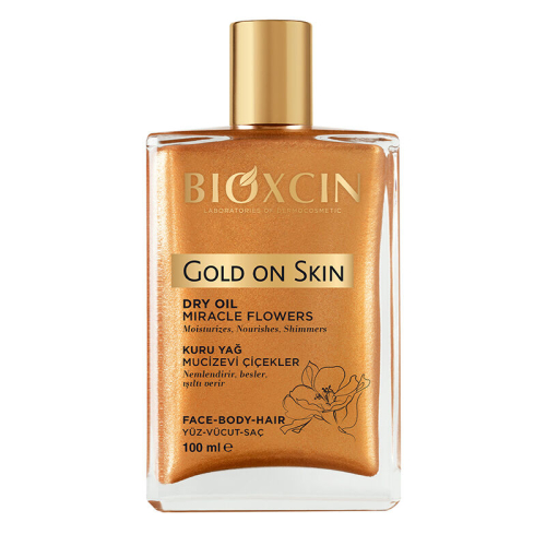 Bioxcin Gold on Skin Simli Kuru Yağ 100 ml - Bioxcin