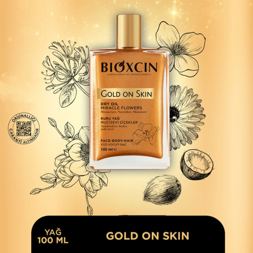 Bioxcin Gold on Skin Simli Kuru Yağ 100 ml - 4