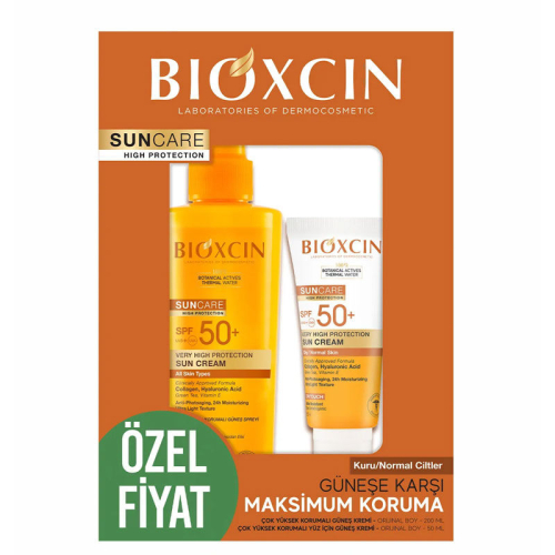 Bioxcin Güneşe Karşı Maksimum Koruma Seti Kuru/Normal Ciltler - Bioxcin