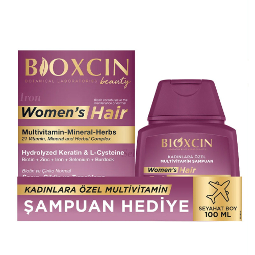 Bioxcin Kadınlara Özel Multivitamin SET - Şampuan HEDİYE - Bioxcin