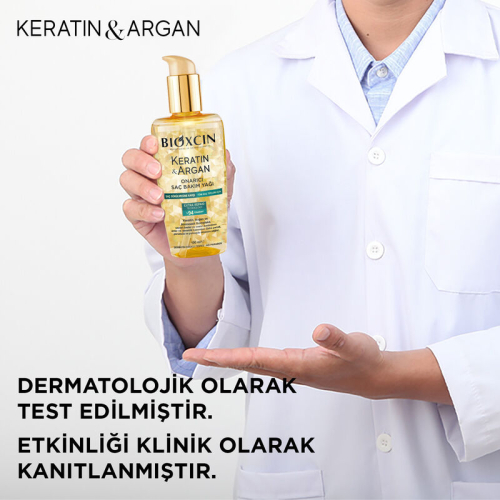 Bioxcin Keratin ve Argan Onarıcı Saç Bakım Yağı 150 ml - 7