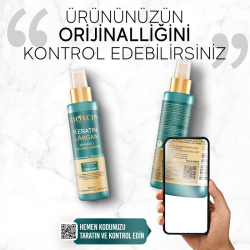 Bioxcin Keratin ve Argan Onarıcı Sıvı Saç Kremi 150 ml - 8
