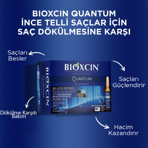 Bioxcin Quantum Saç Güçlendirici Serum 15 x 6 ml - 6