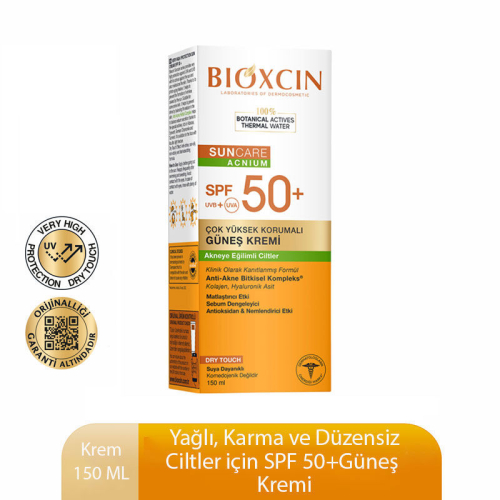 Bioxcin Sun Care Düzensiz Ciltler için Spf 50 Güneş Kremi 150 ml - 4