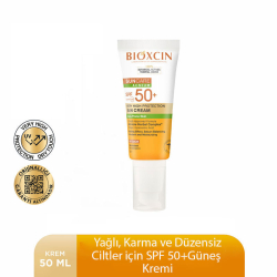 Bioxcin Sun Care Düzensiz Ciltler için Spf 50 Güneş Kremi 50 ml - 2