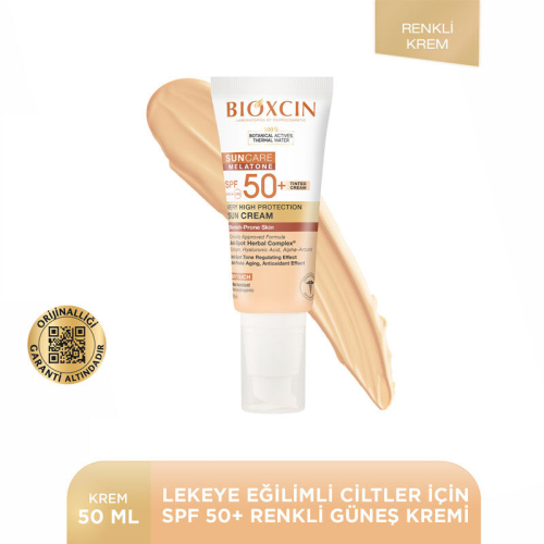 Bioxcin Sun Care Lekeli Ciltler için Güneş Kremi SPF 50+ 50 ml - Renkli - 3