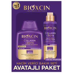 Bioxcin Volumizing Care Set - Şampuan ve Saç Kremi Avantajlı Paket - 1