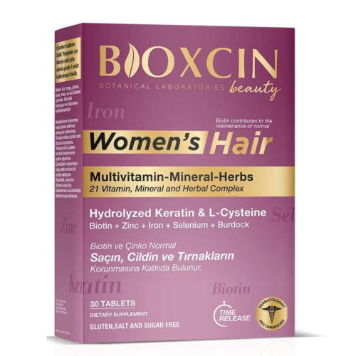 Bioxcin Womens Hair Multivitamin 30 Tablet - Bioxcin