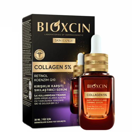 Bioxcin Skin Expert Collagen 5% Kırışıklık Karşıtı Sıkılaştırıcı Serum 30 ml - 2