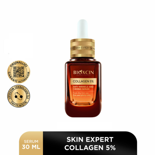 Bioxcin Skin Expert Collagen 5% Kırışıklık Karşıtı Sıkılaştırıcı Serum 30 ml - 5
