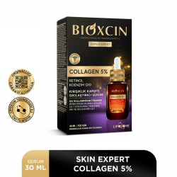 Bioxcin Skin Expert Collagen 5% Kırışıklık Karşıtı Sıkılaştırıcı Serum 30 ml - 6
