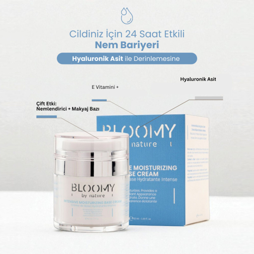 Bloomy By Nature Yoğun Nemlendirici Baz Krem 50 ml - 4