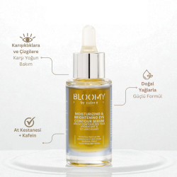 Bloomy By Nature Nemlendirici ve Aydınlatıcı Göz Çevresi Serumu 30 ml - 4