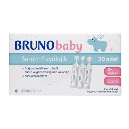 Bruno Baby Serum Damla 5 ml x 20 Adet - Abdi İbrahim